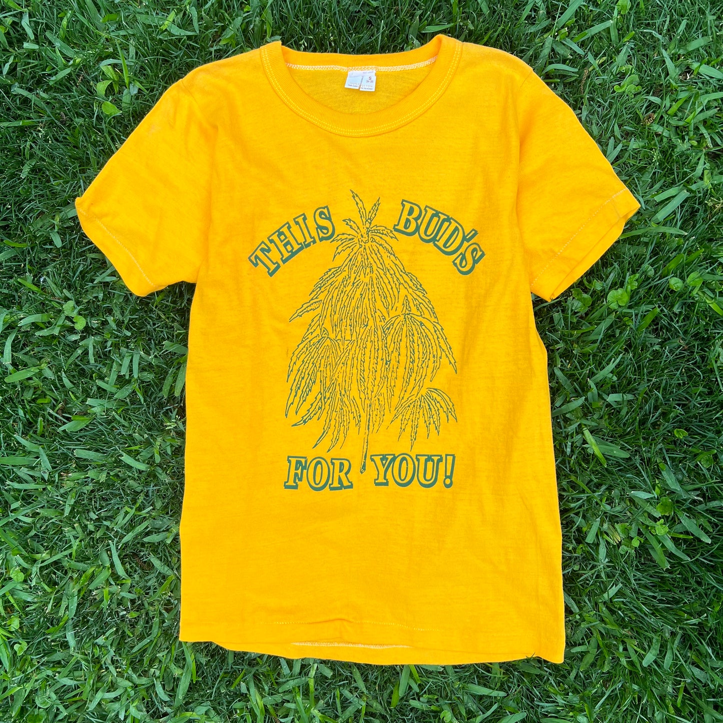 70s bud tee