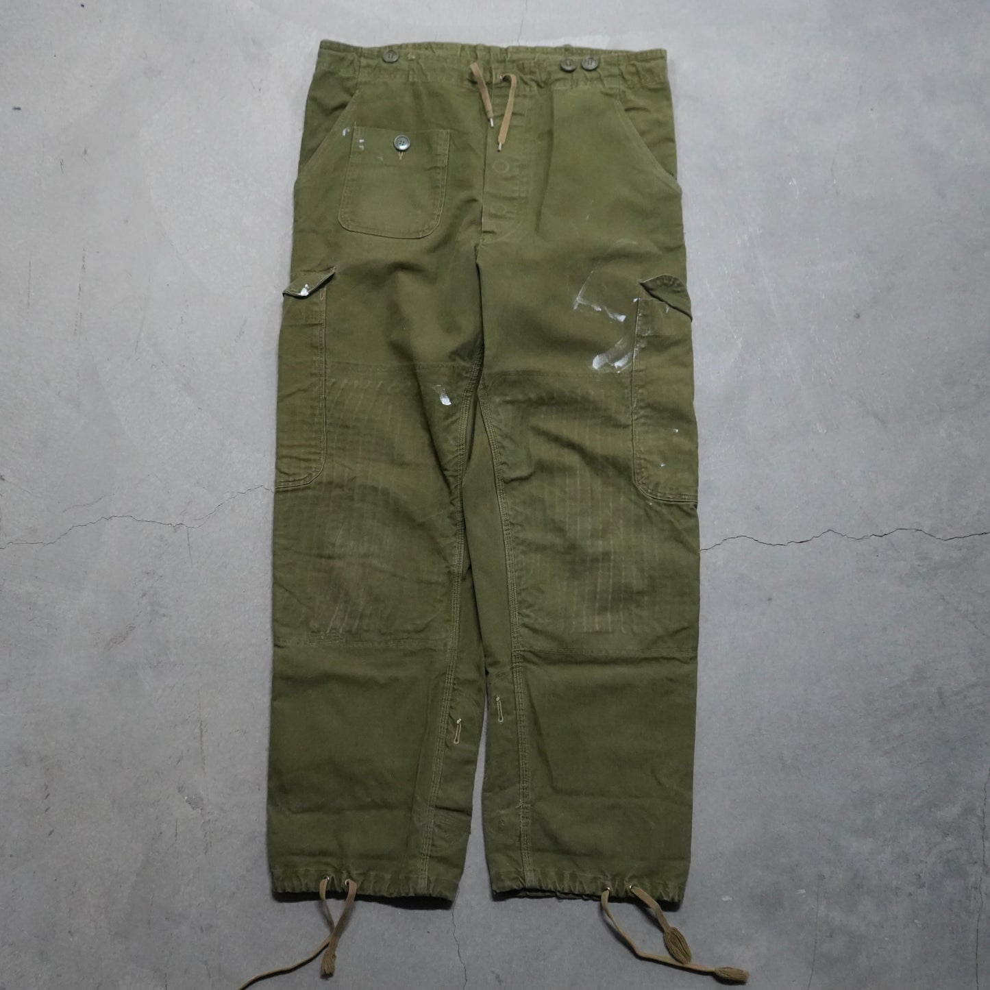 60s euro military cargo pants