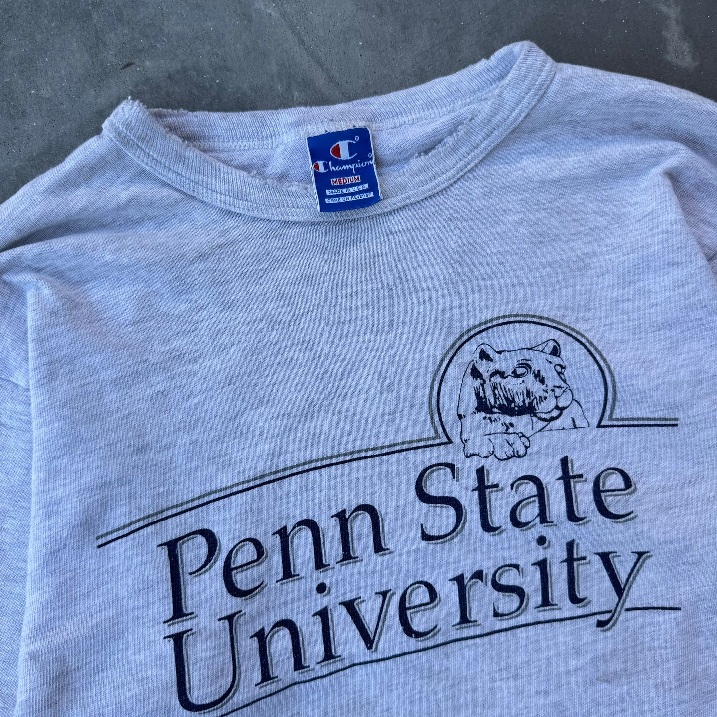 80s champion penn state tee