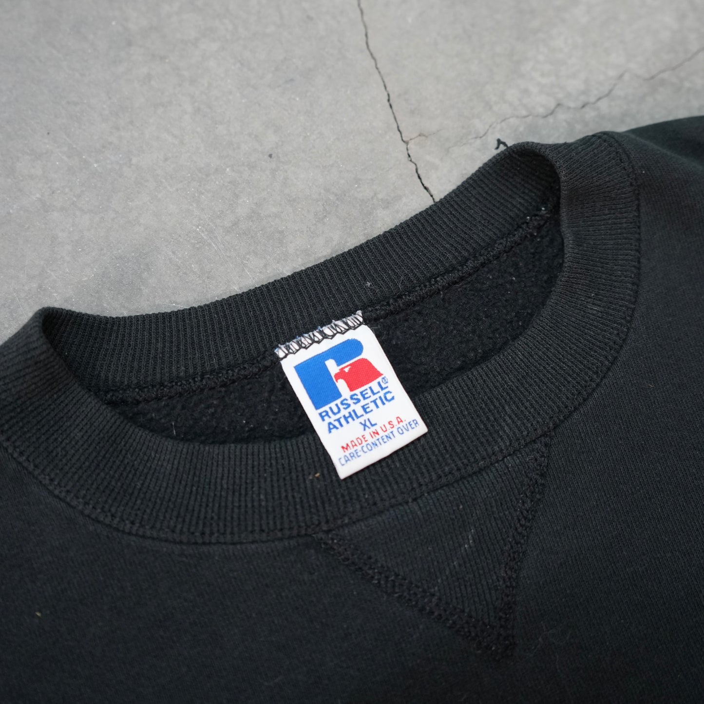 90s russell painted crewneck