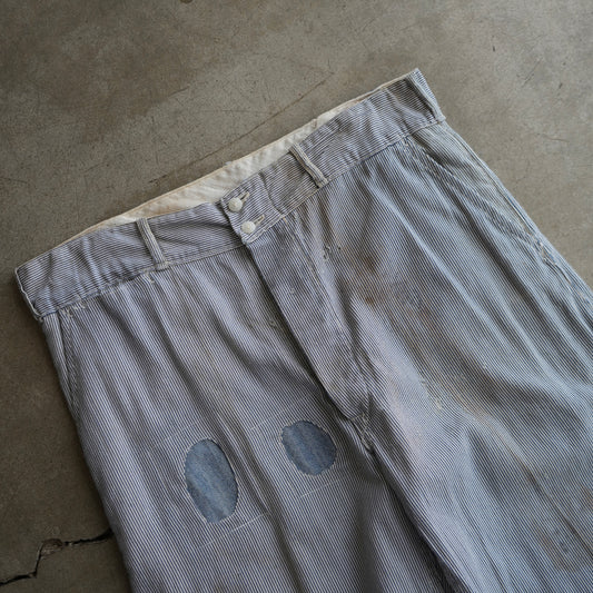 40s hickory stripe work pants