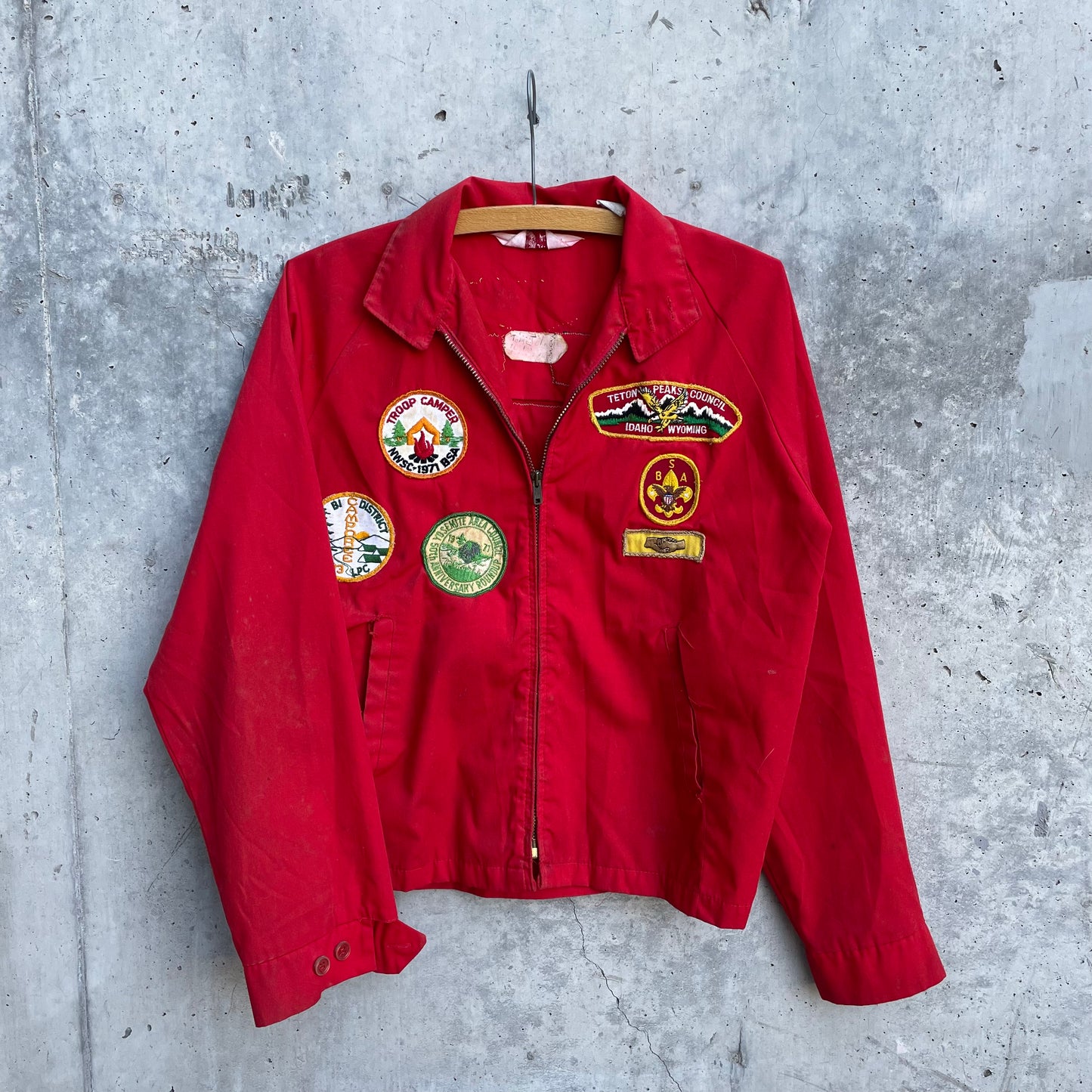 70’s Boy Scouts Patchwork Jacket