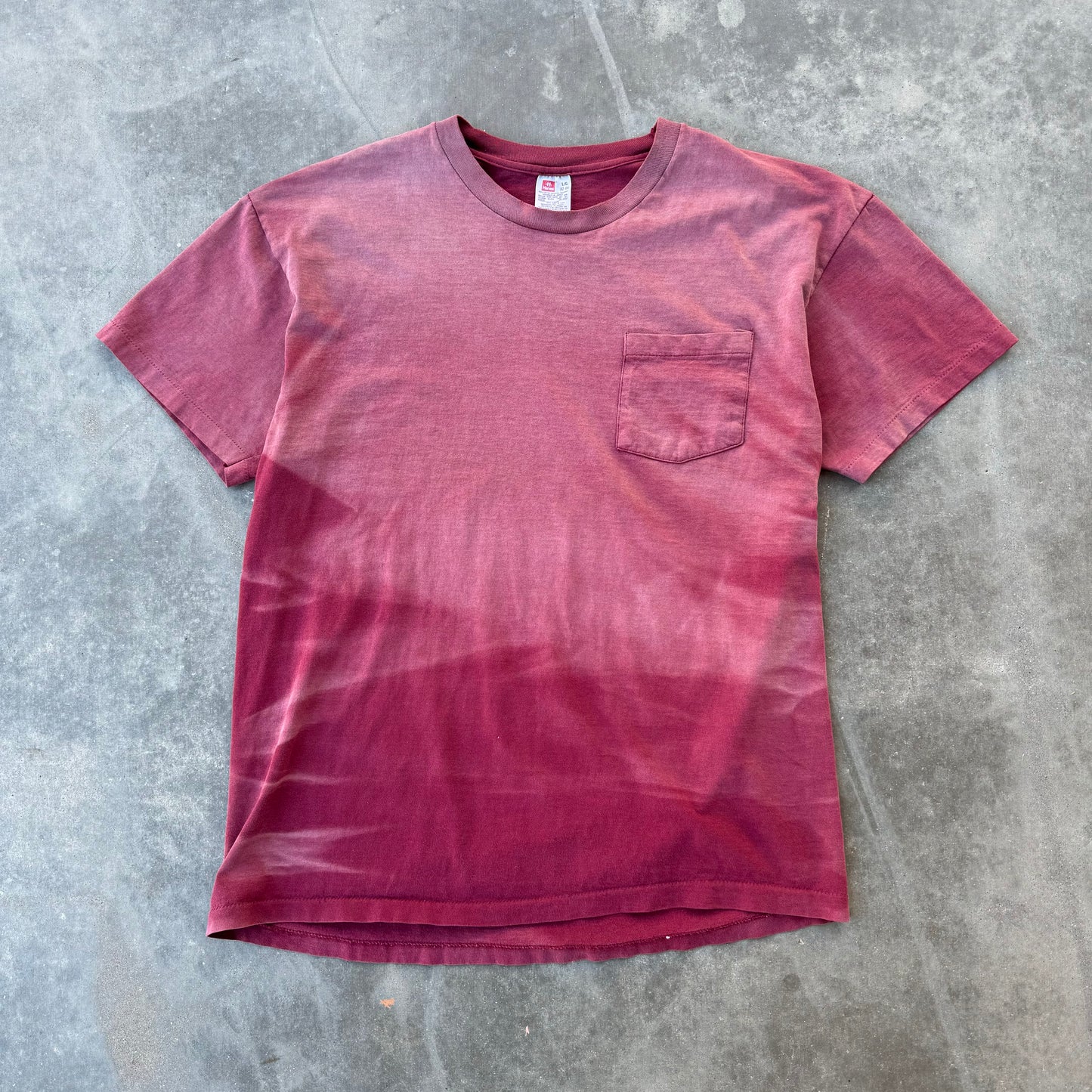 90s faded pocket tee