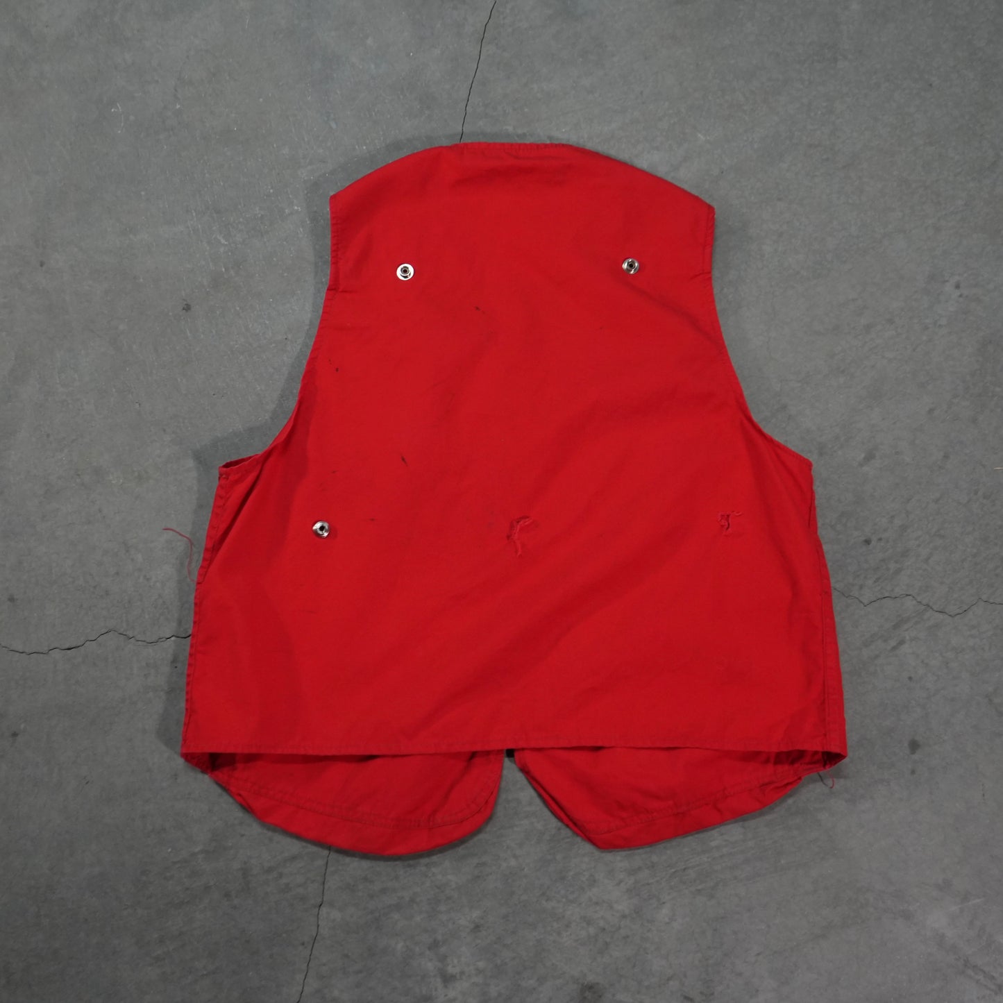60s red hunting vest