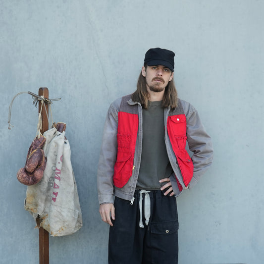 60s red hunting vest