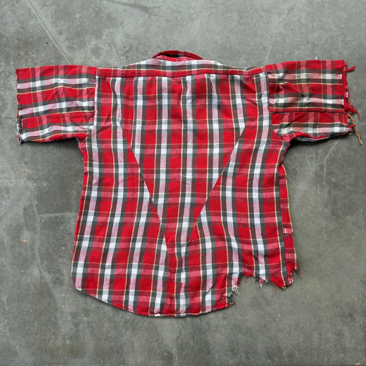 50s thrashed king kole cotton flannel