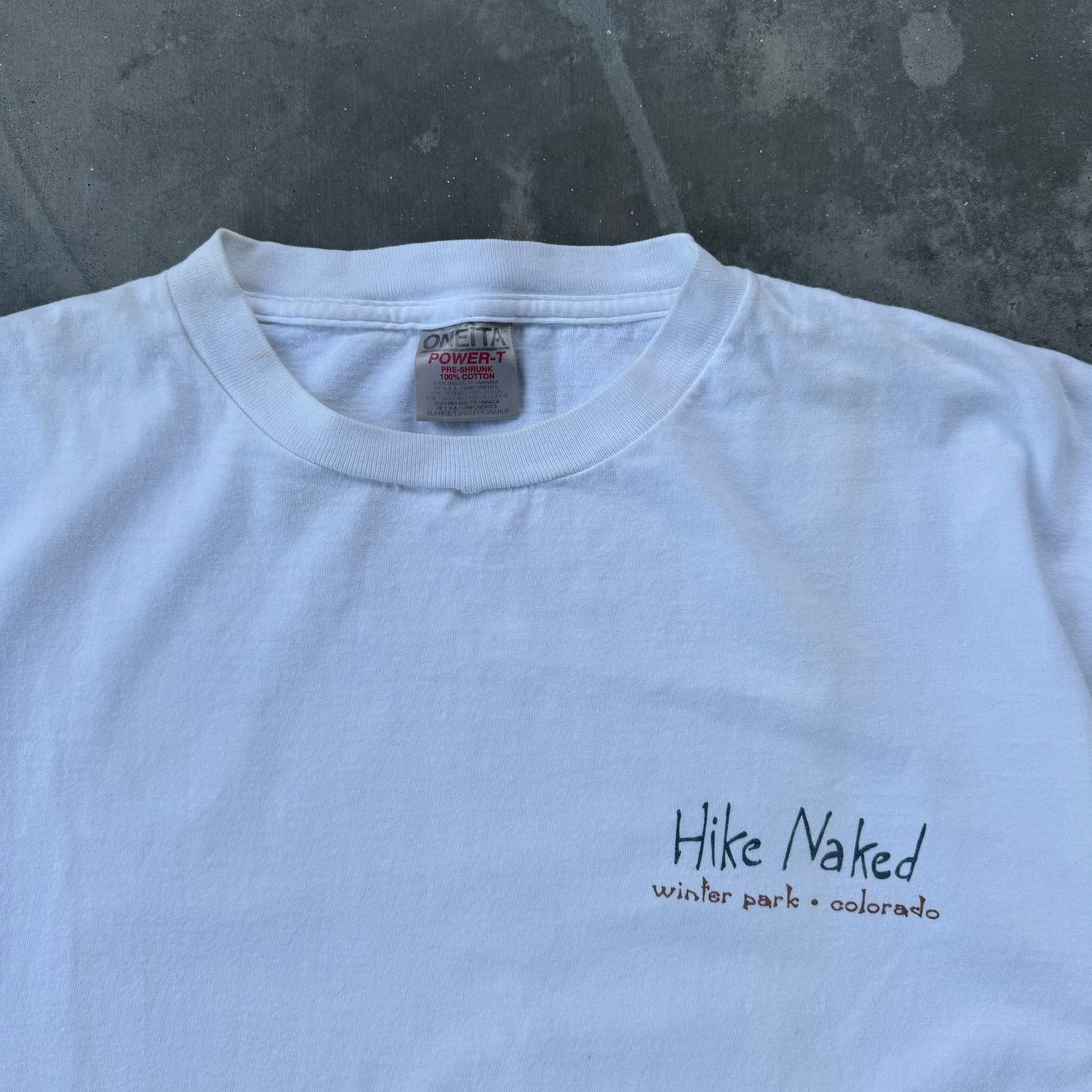 90s hike naked tee