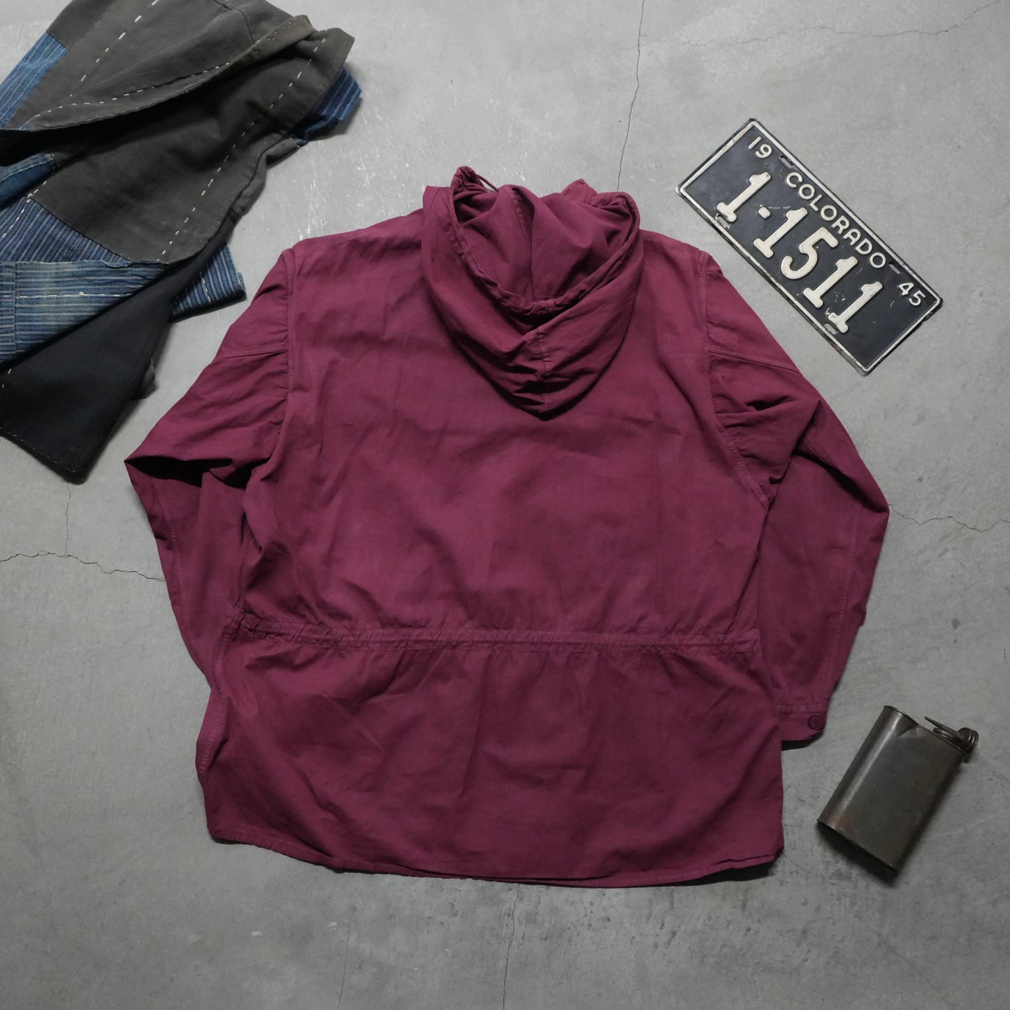 40s over dyed military smock