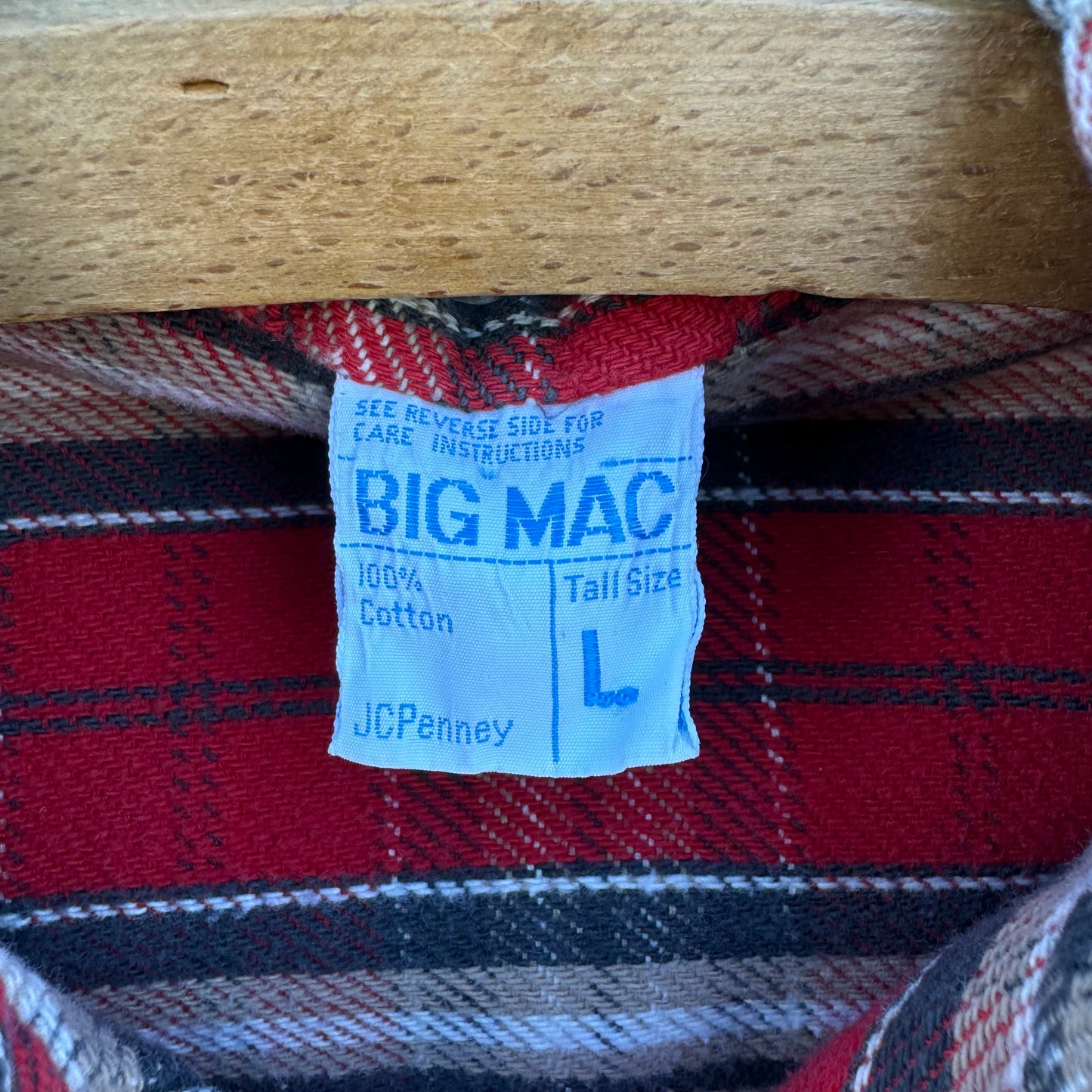 80s big mac cotton flannel