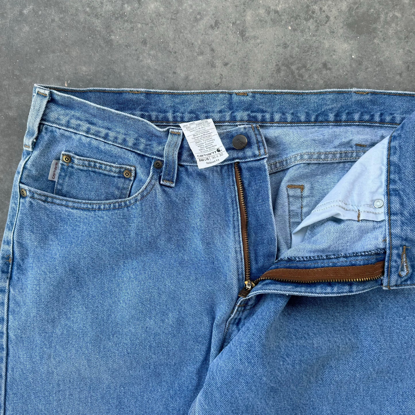 Vintage Carhartt Denim Work Jeans