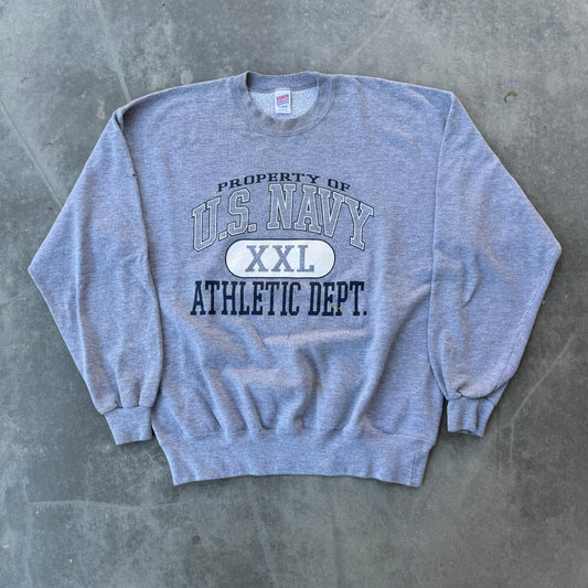 90s us navy crewneck