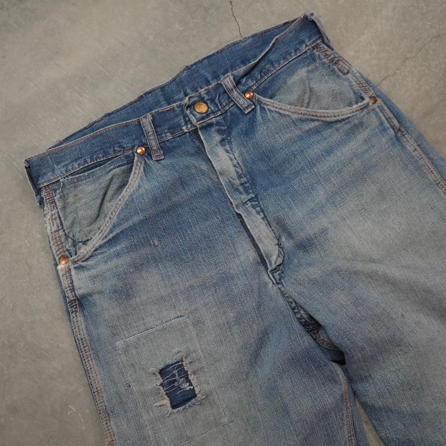 50s repaired carpenter jeans
