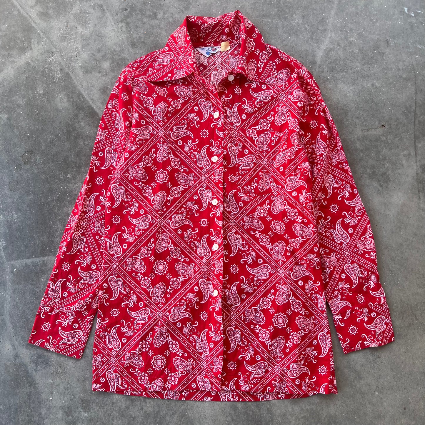 60s paisley shirt