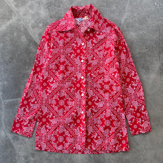 60s paisley shirt