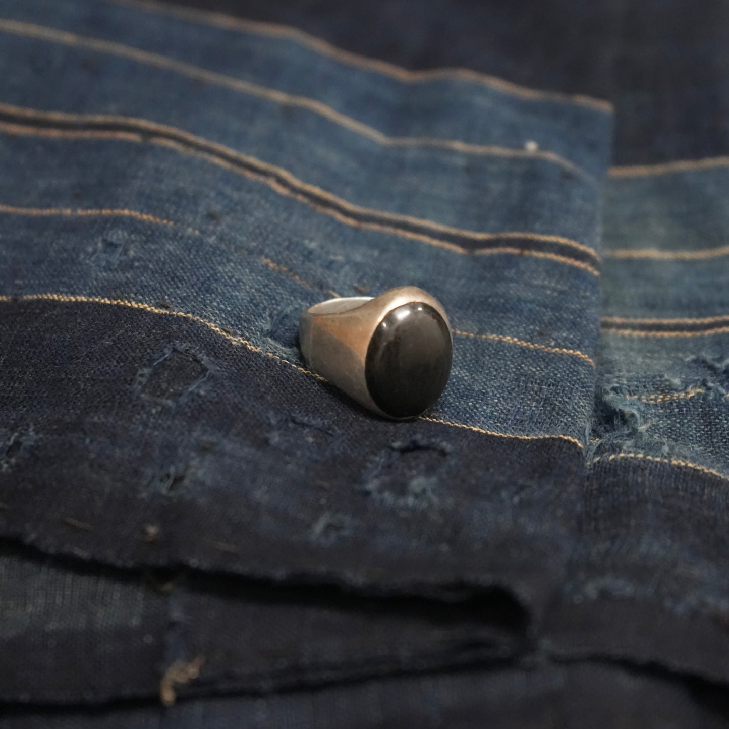 925 silver with onyx ring