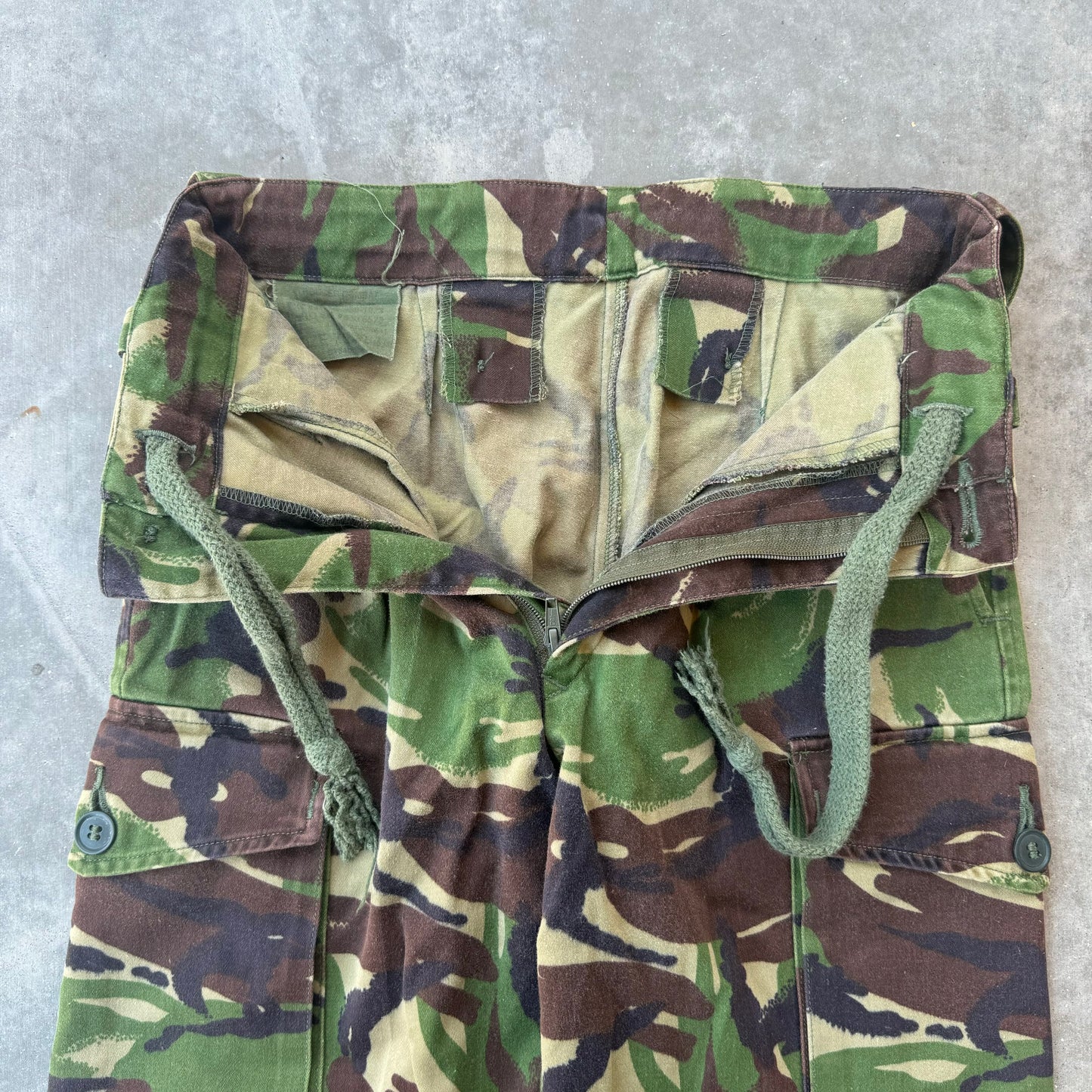 80s camo mitary pants