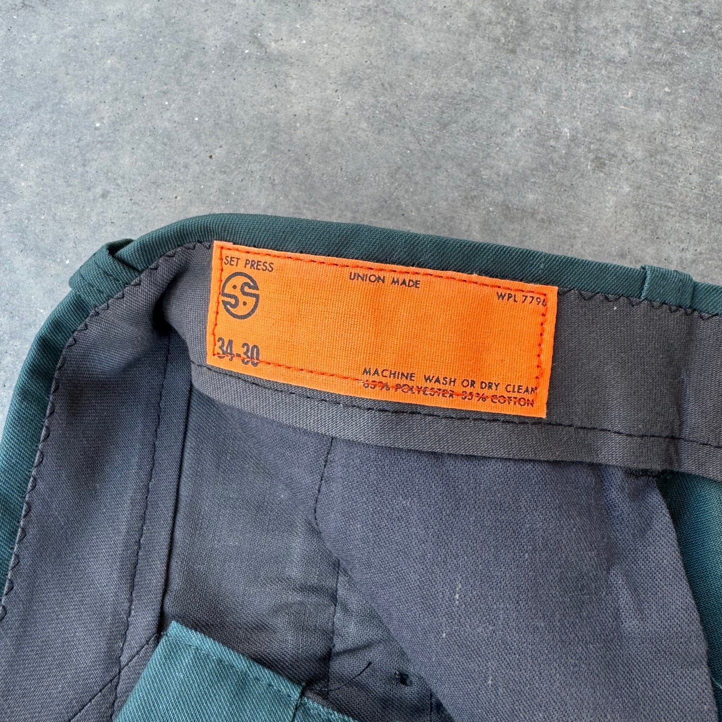 70s ds work pants