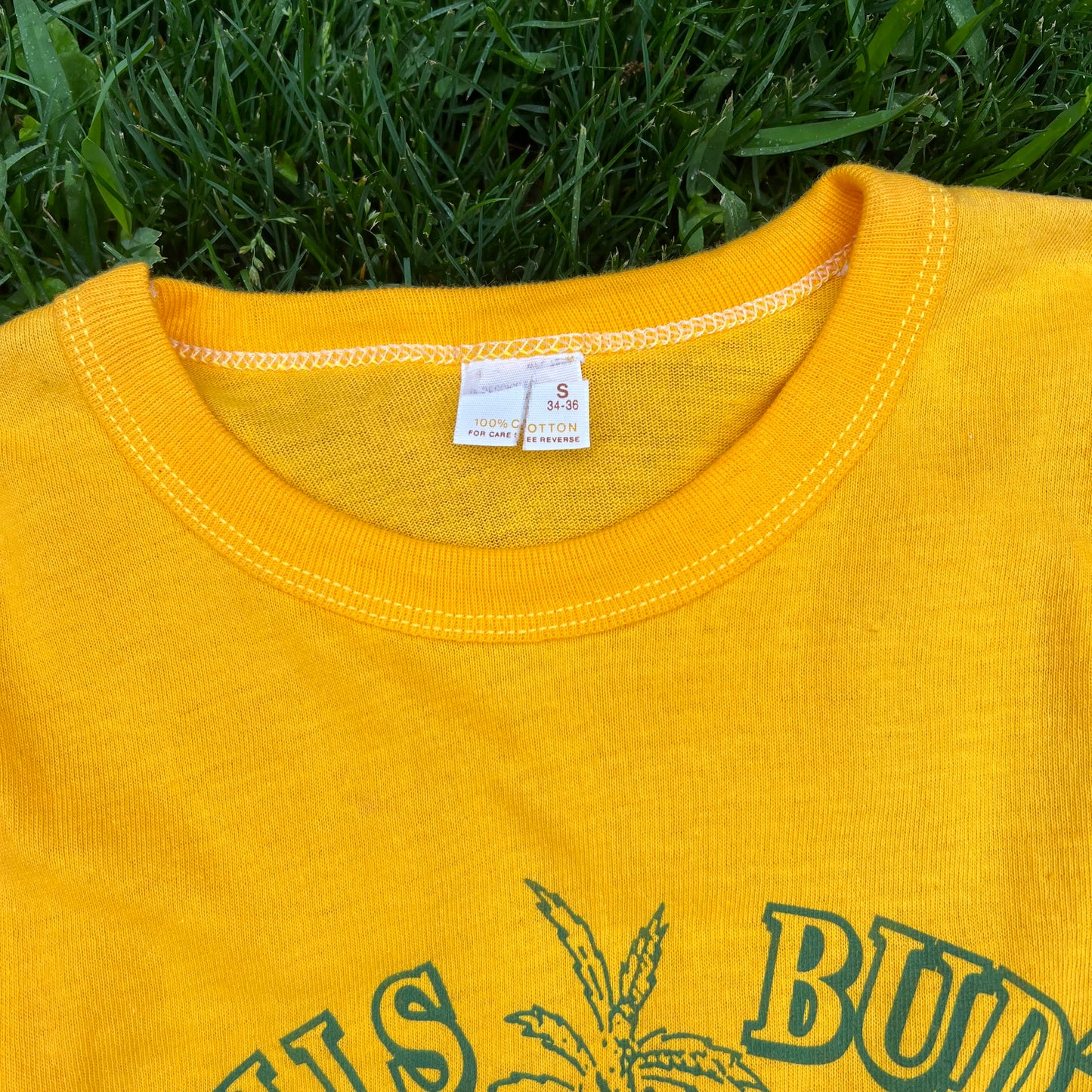 70s bud tee