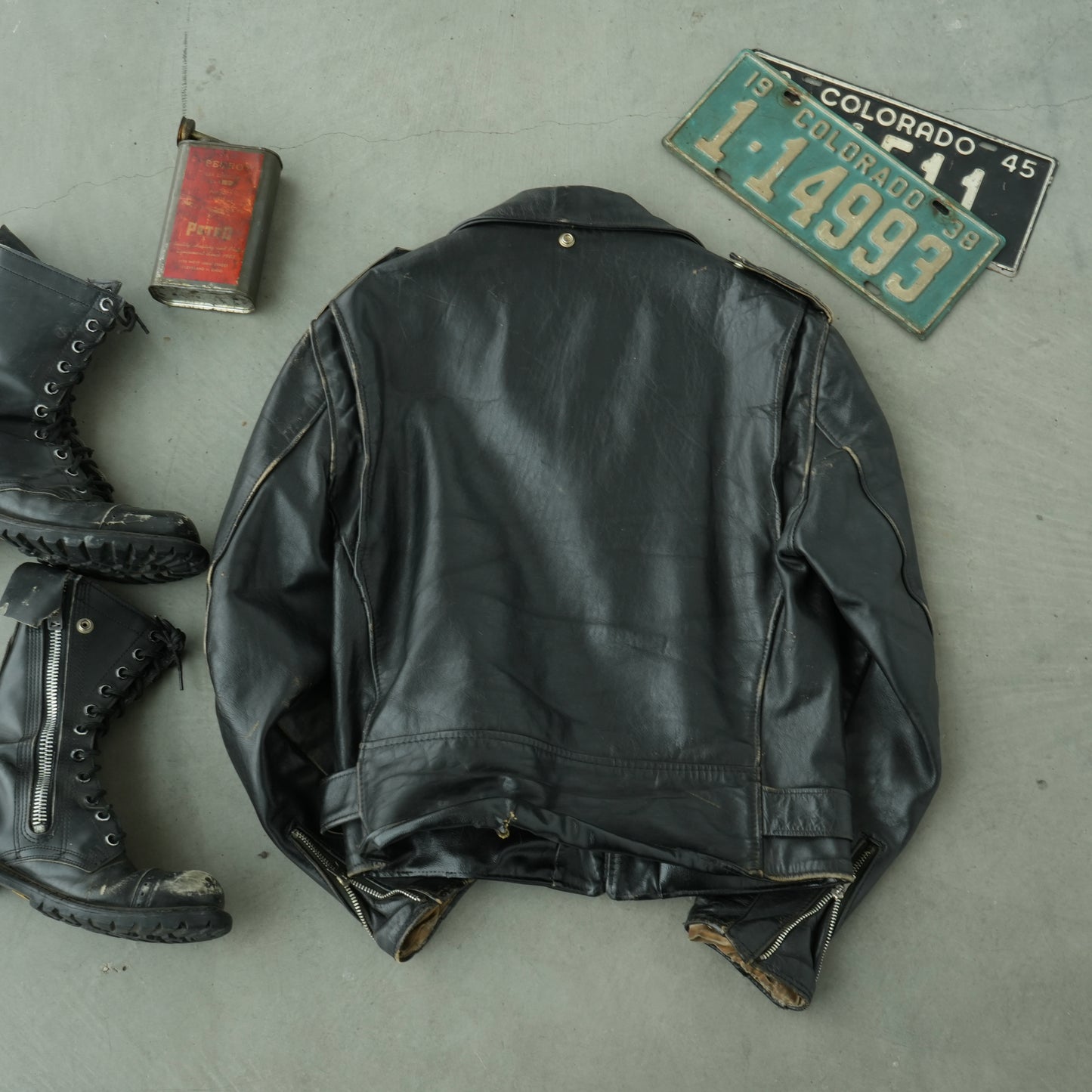 70s schott perfecto leather jacket