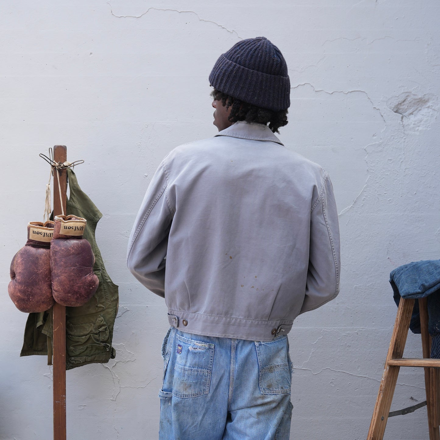 50s mountain cloth two pocket jacket