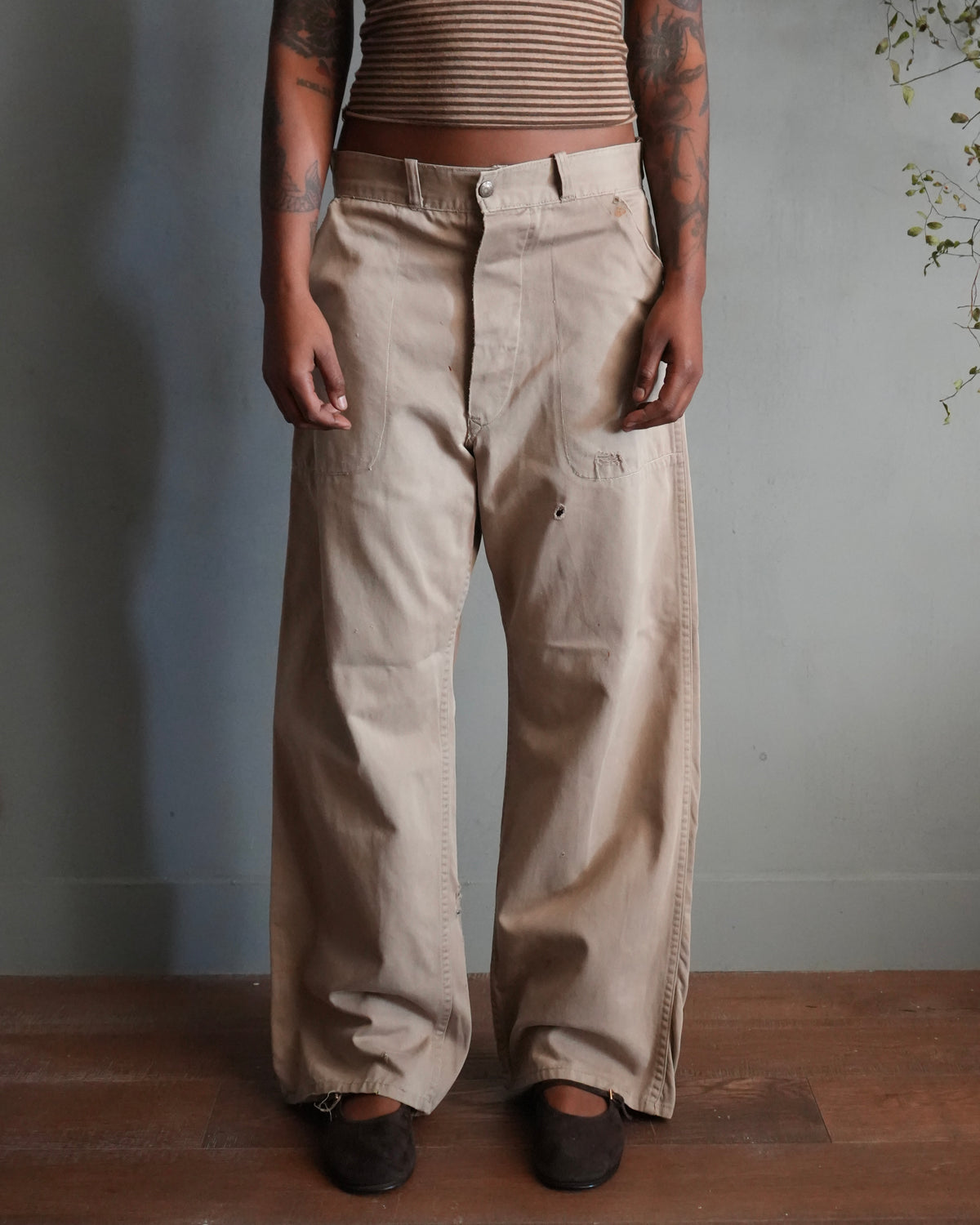 40s Donut Button Chinos