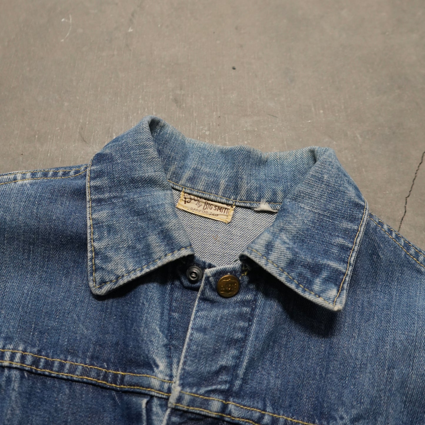 50s big smith buckaroo denim jacket
