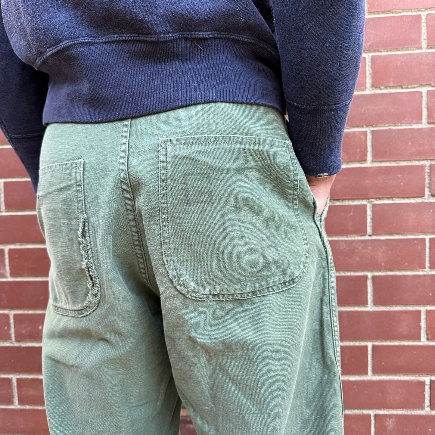 60s military pants