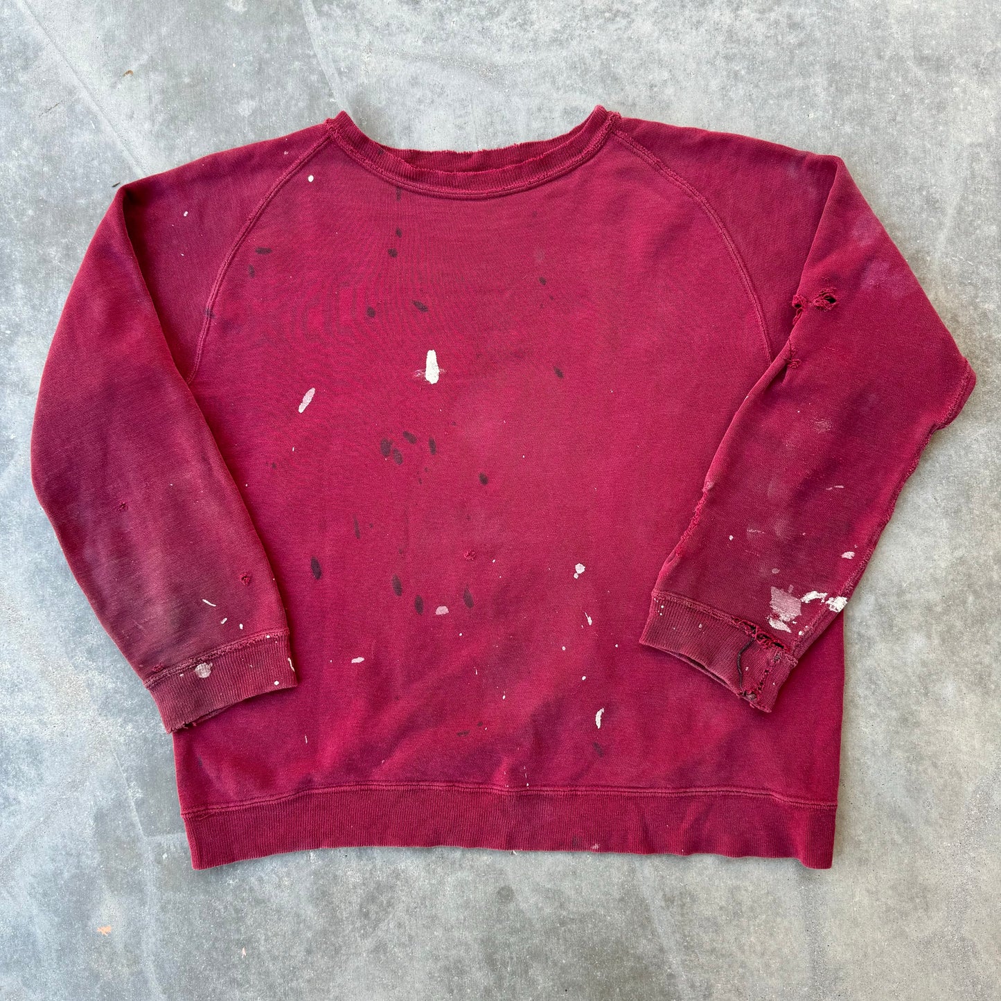 50s painted freedom sleeve sweat