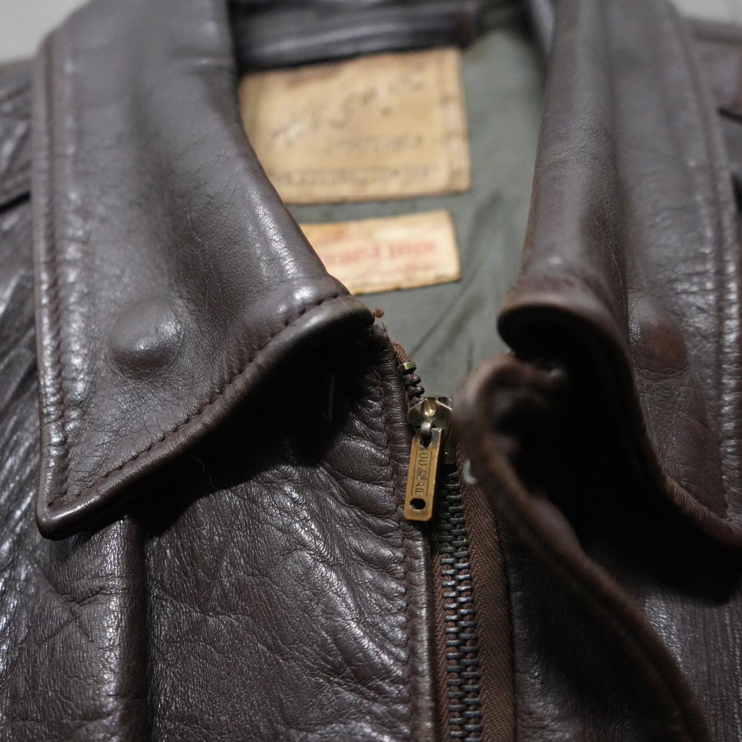 50s horsehide civilian a2 jacket ￼