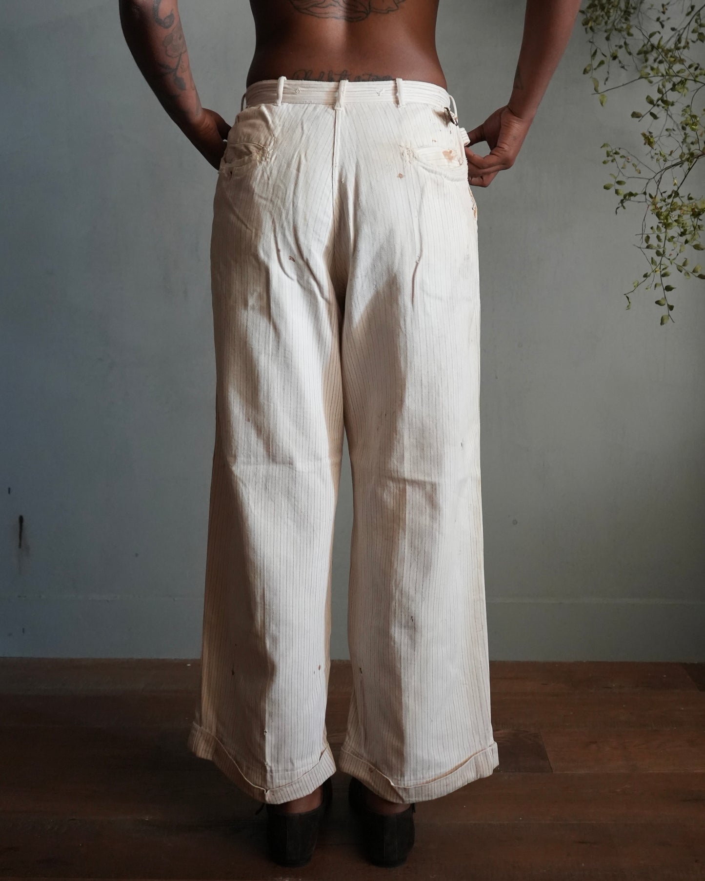 30s Stifle Lightweight Cotton Trousers