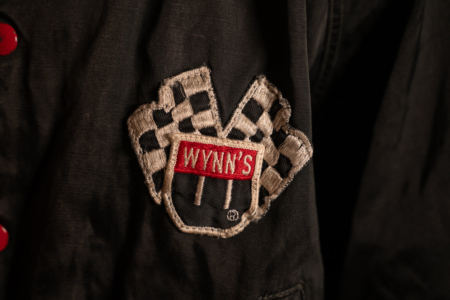 50s wynn’s satin racing jacket