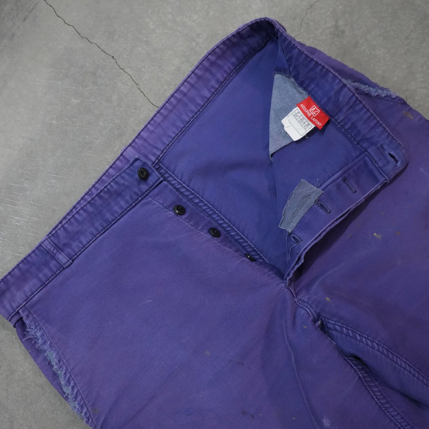 70s french moleskin work pants