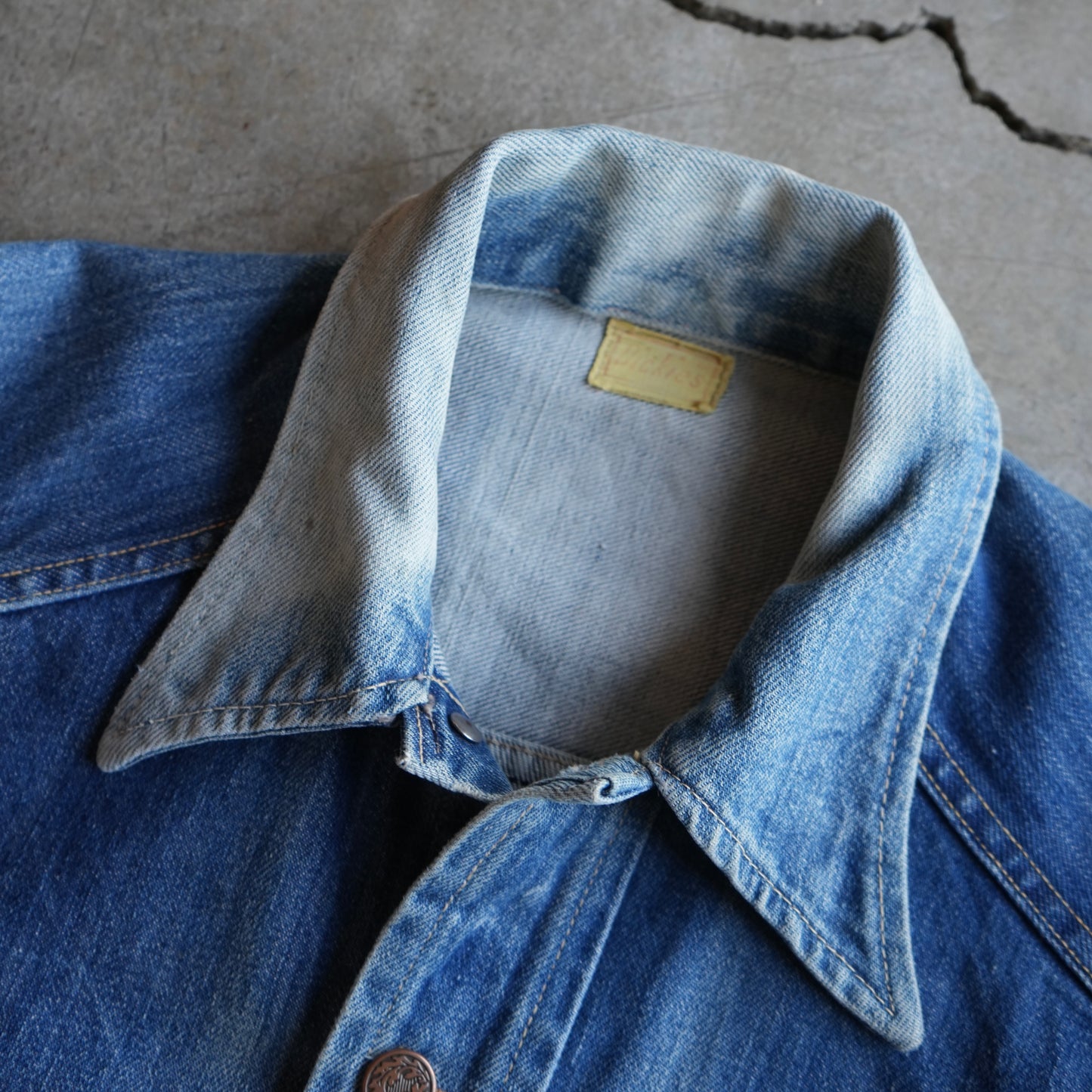 60s dickies two pocket denim jacket