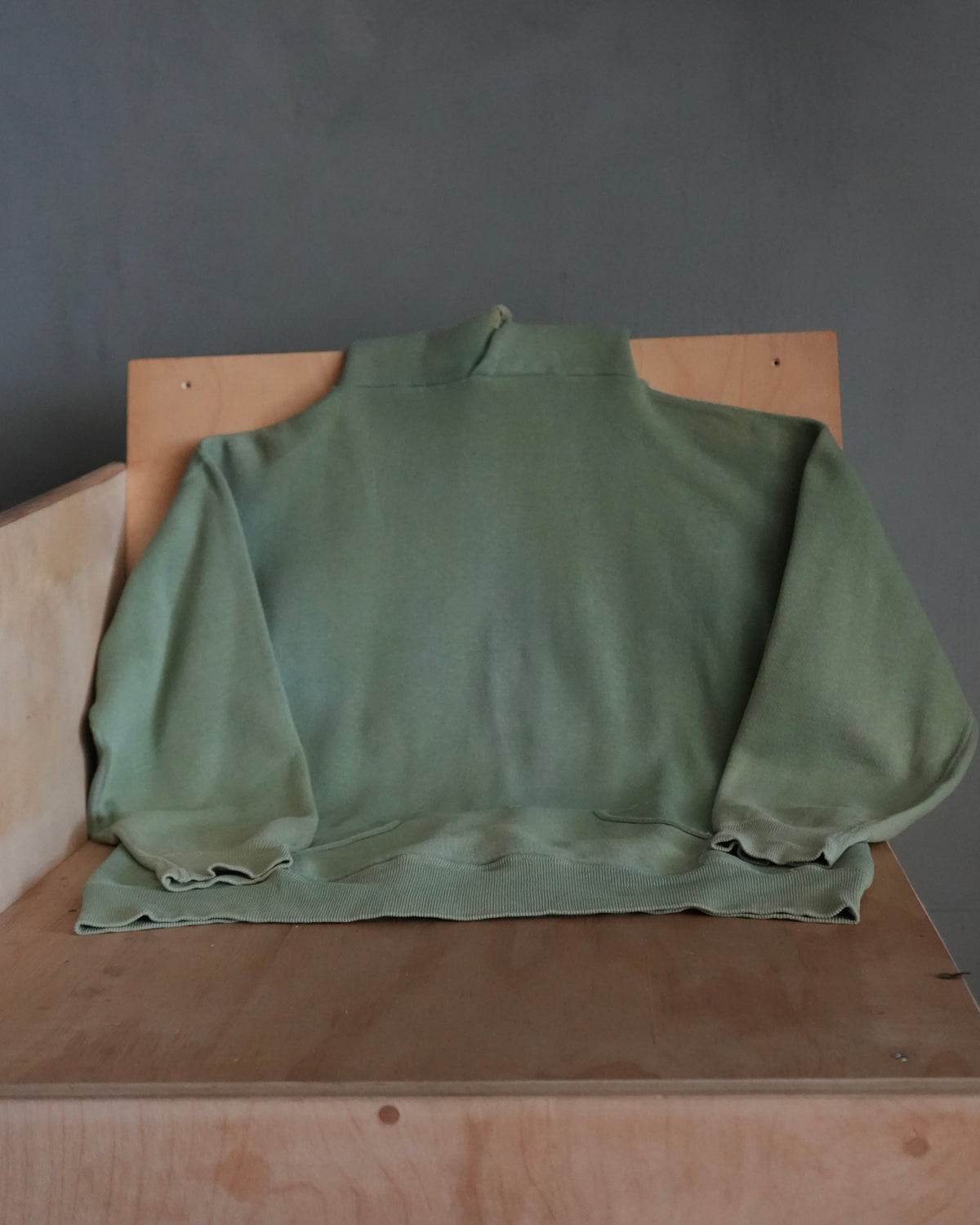60s Faded Green Hoodie