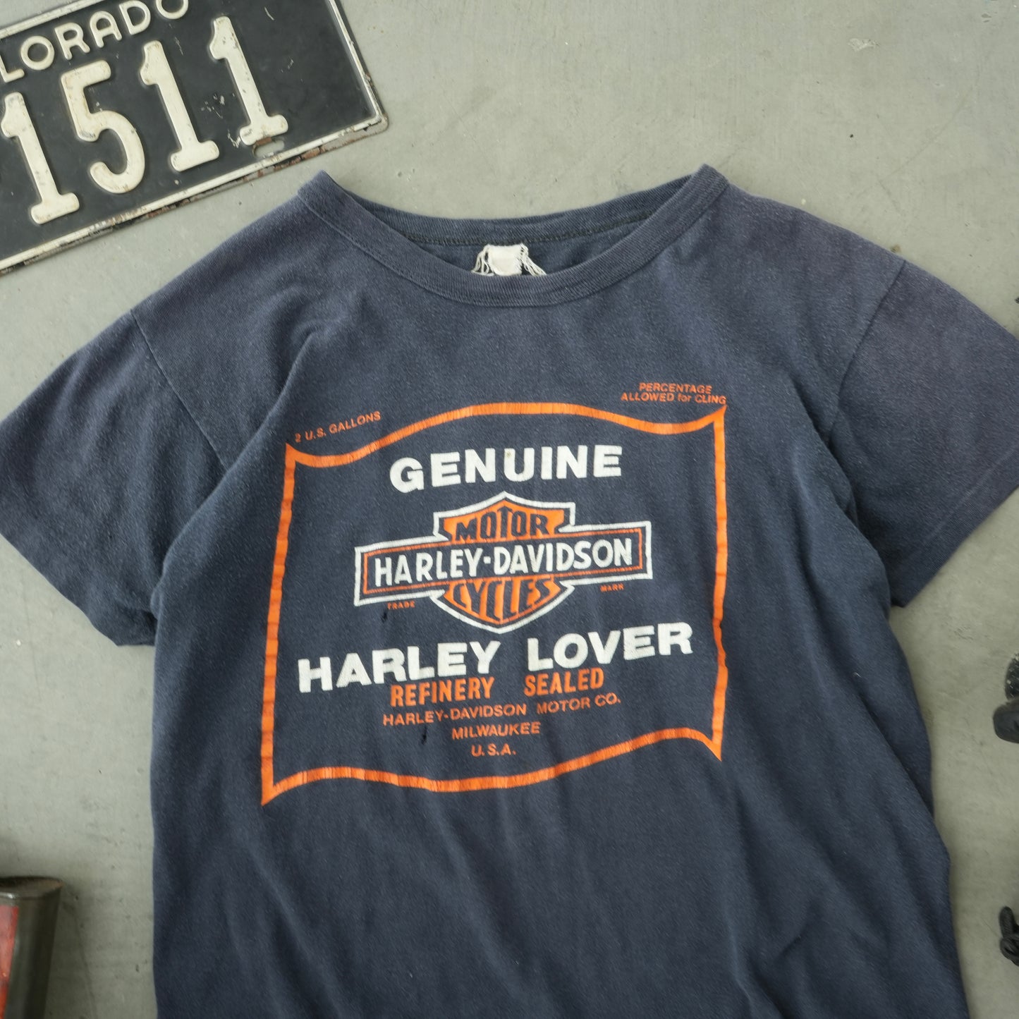 70s harley tee
