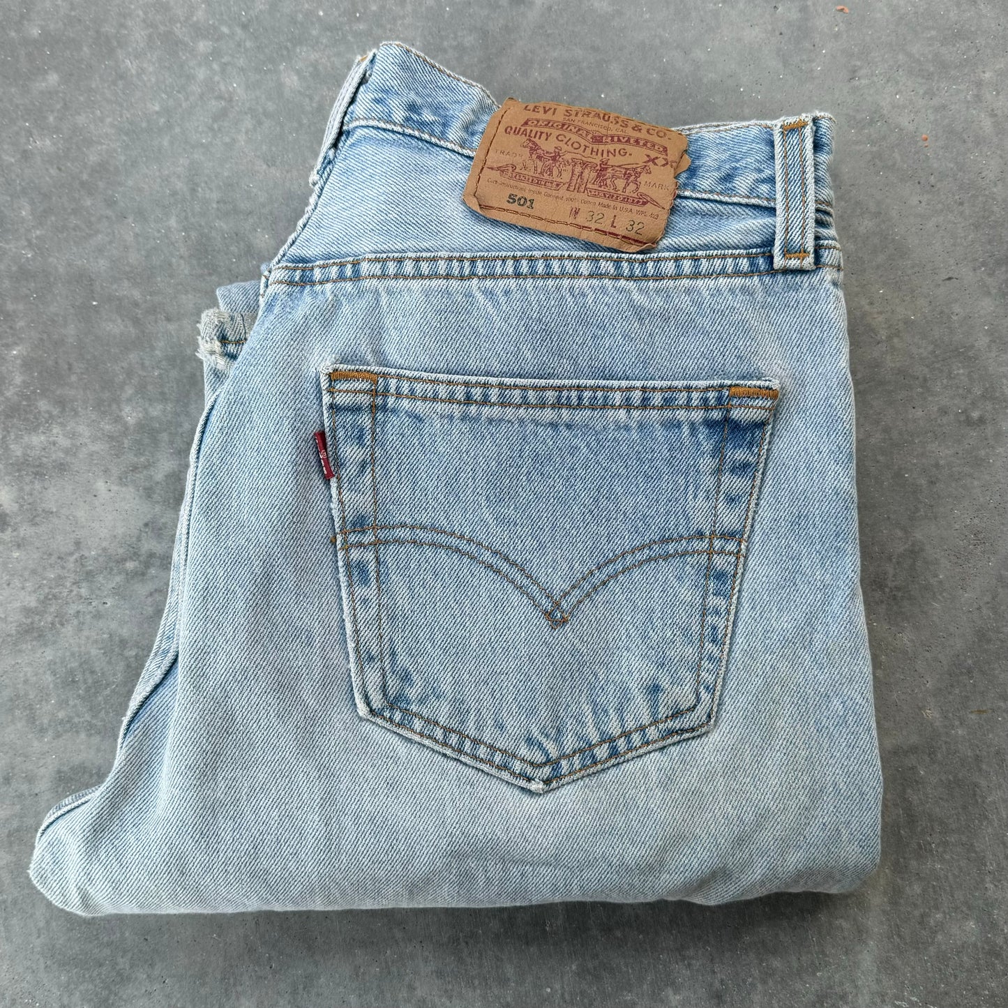 Levi’s 501 Button Fly Denim