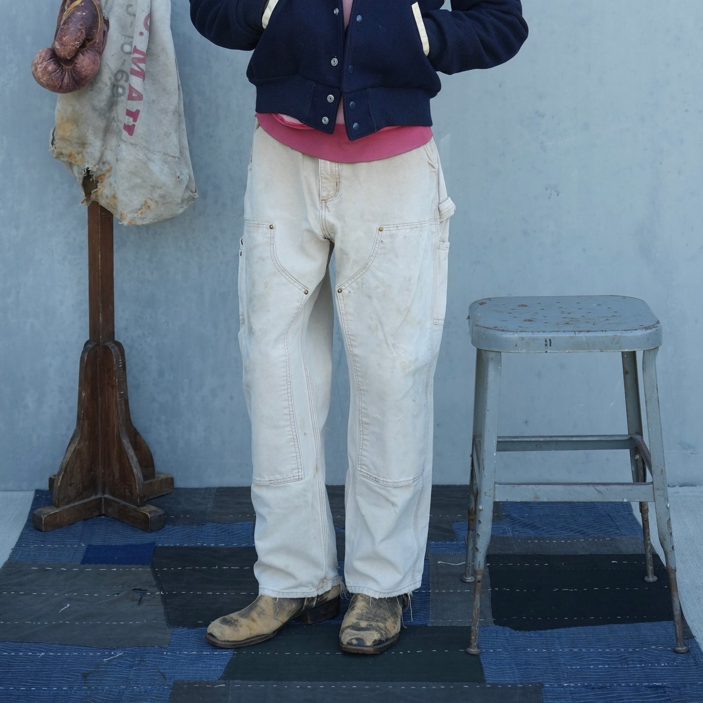 90s faded carhartt double knees