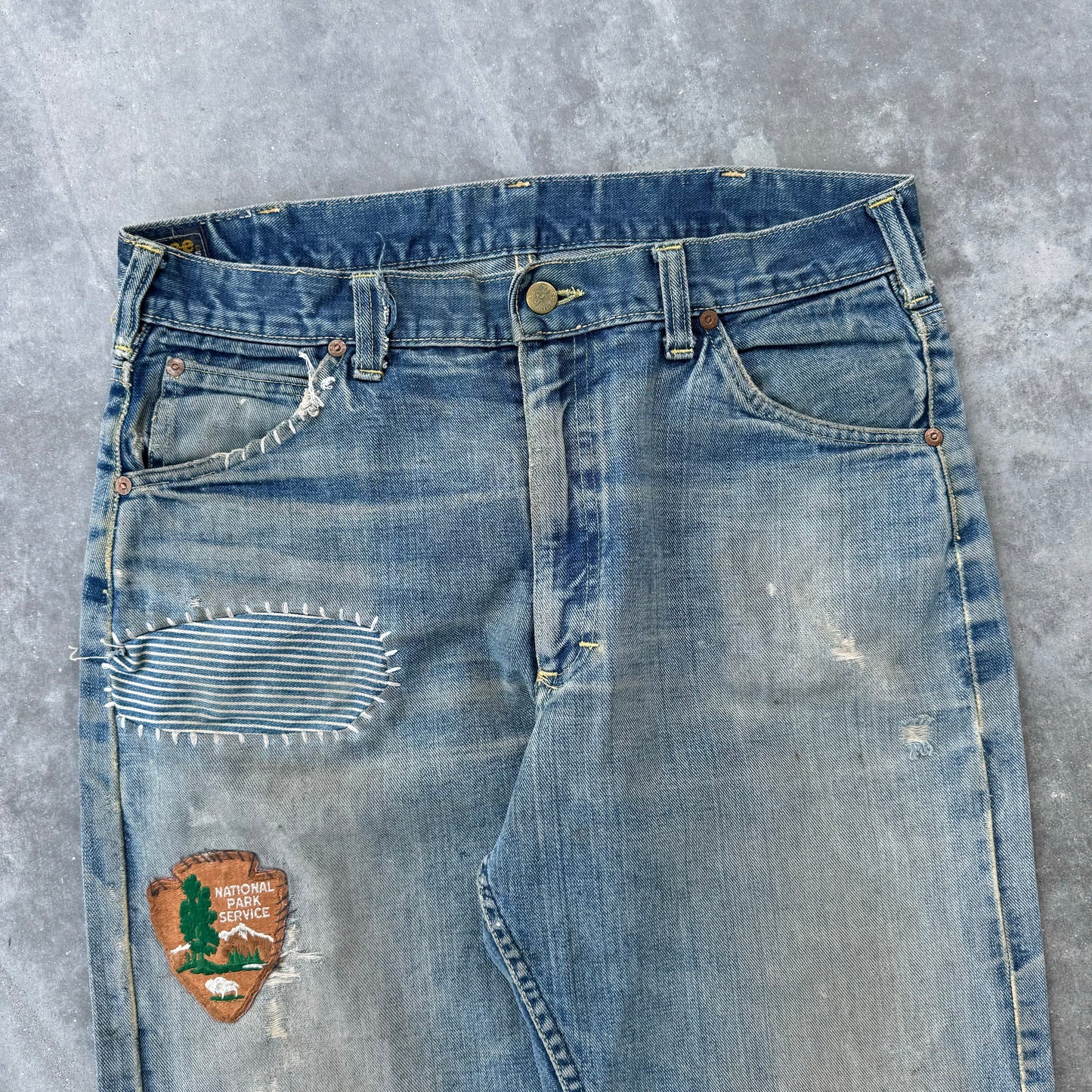 60s full selvedge lee riders