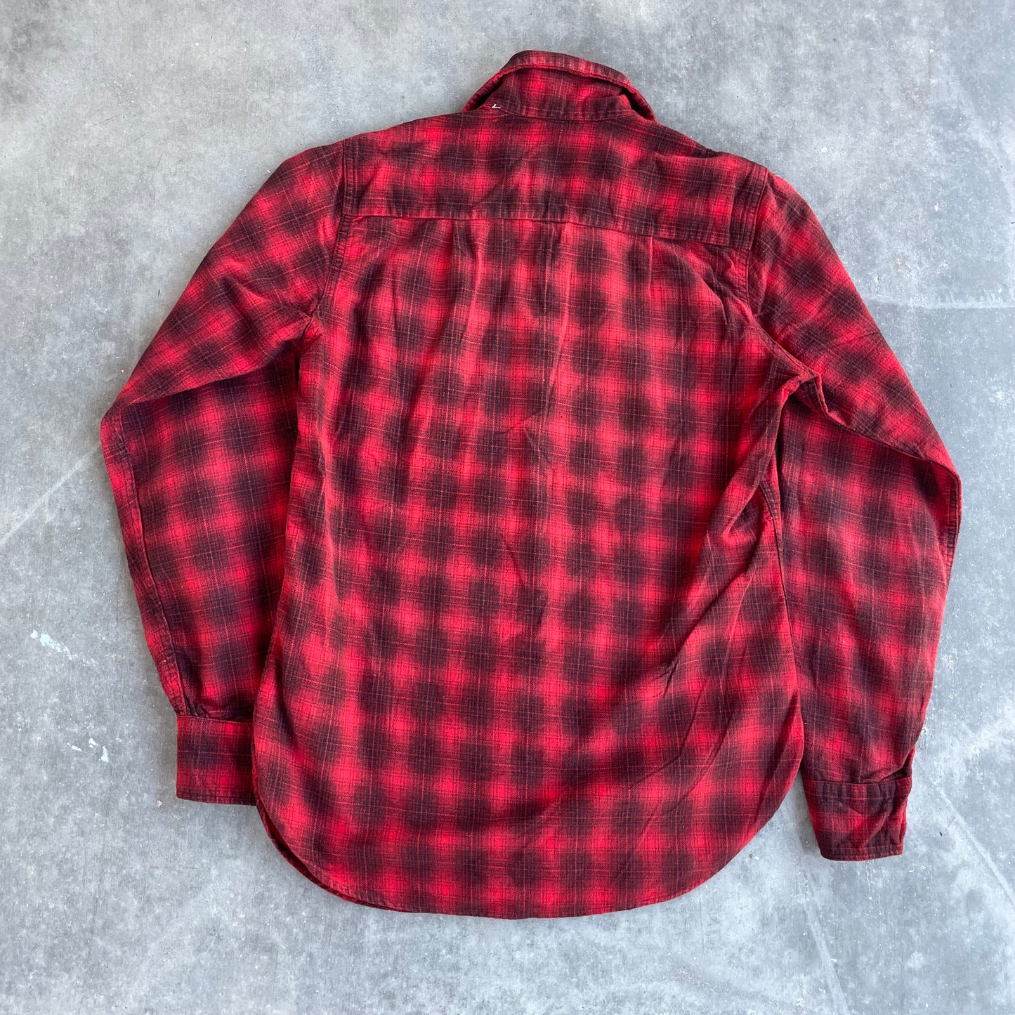 Cunninghams 50’s/60’s Red Plaid Cotton Flannel