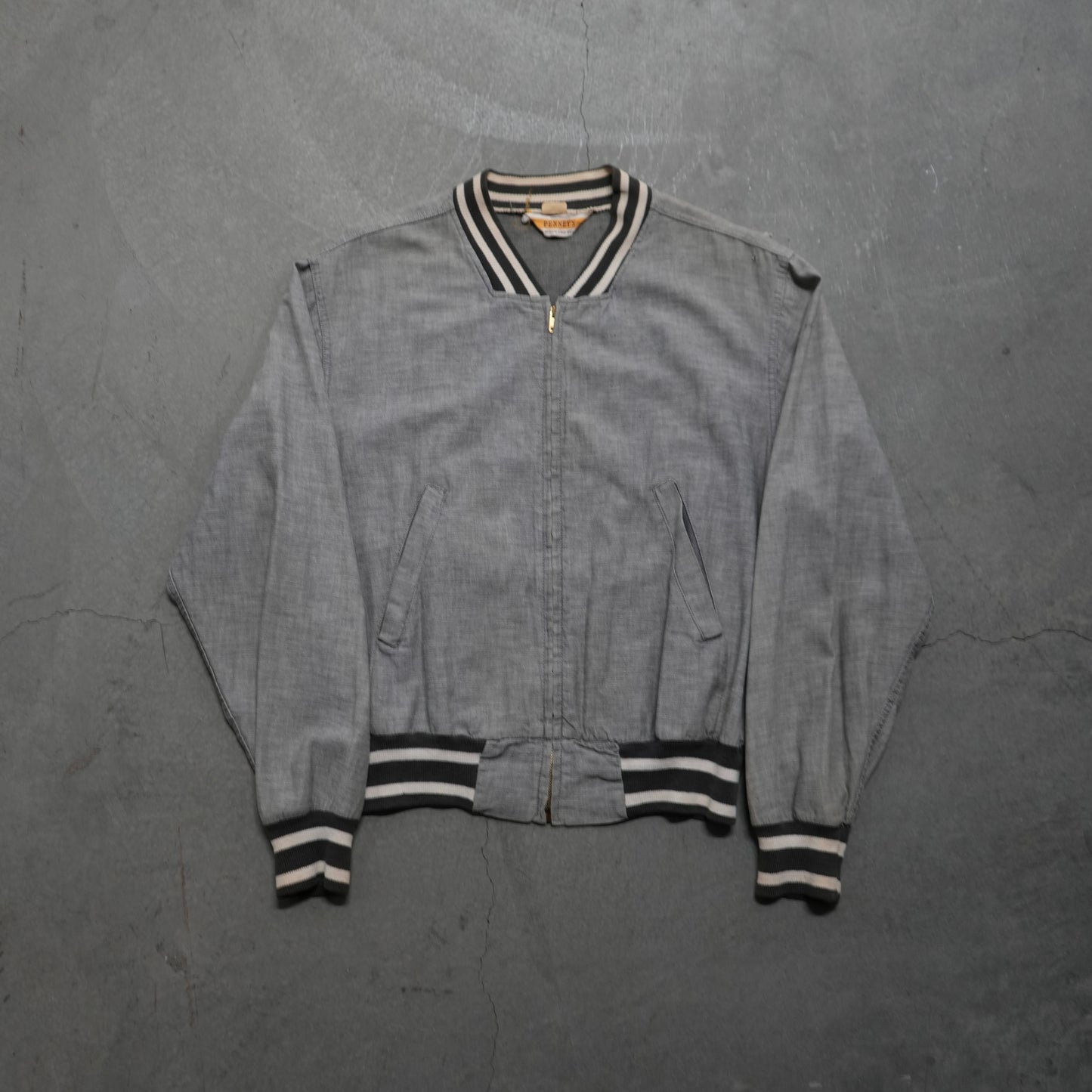 50s pennys salt and pepper zip up
