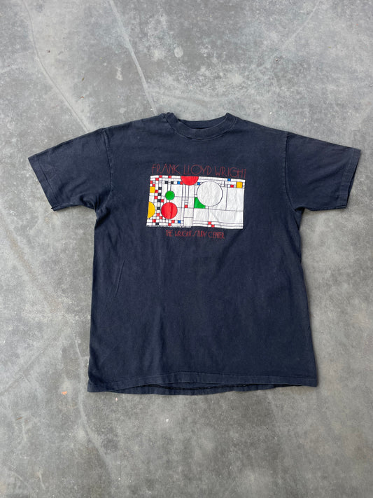 Vintage 1989 Frank Lloyd Wright Art T-shirt