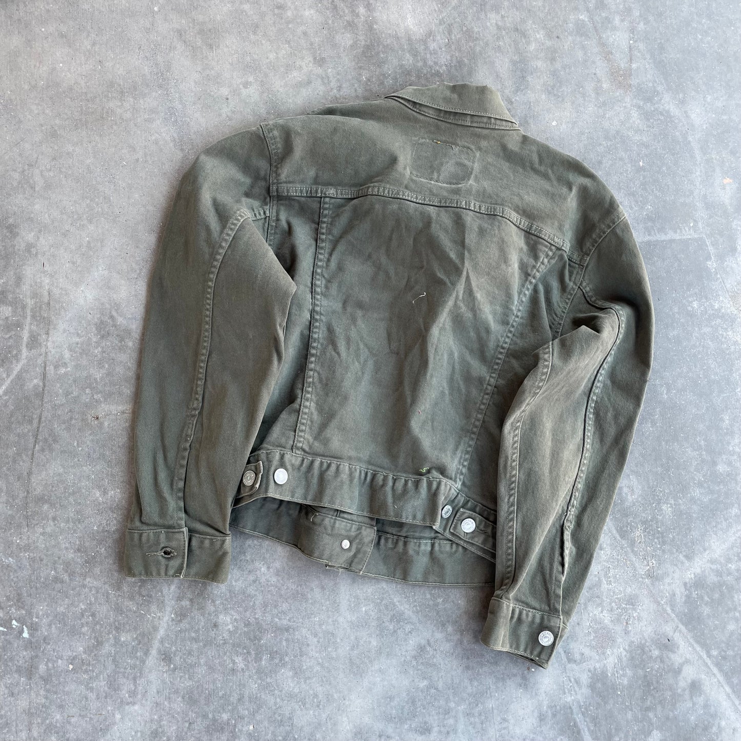 Levi’s Olive Green Trucker Jacket - Women’s Medium