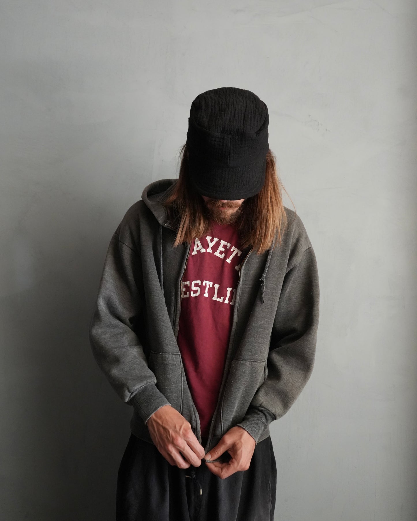 60s Thermal Lined Zip Up