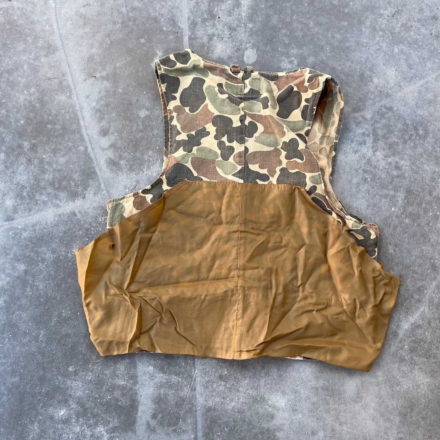 70’s Frogskin Camoflauge Vest