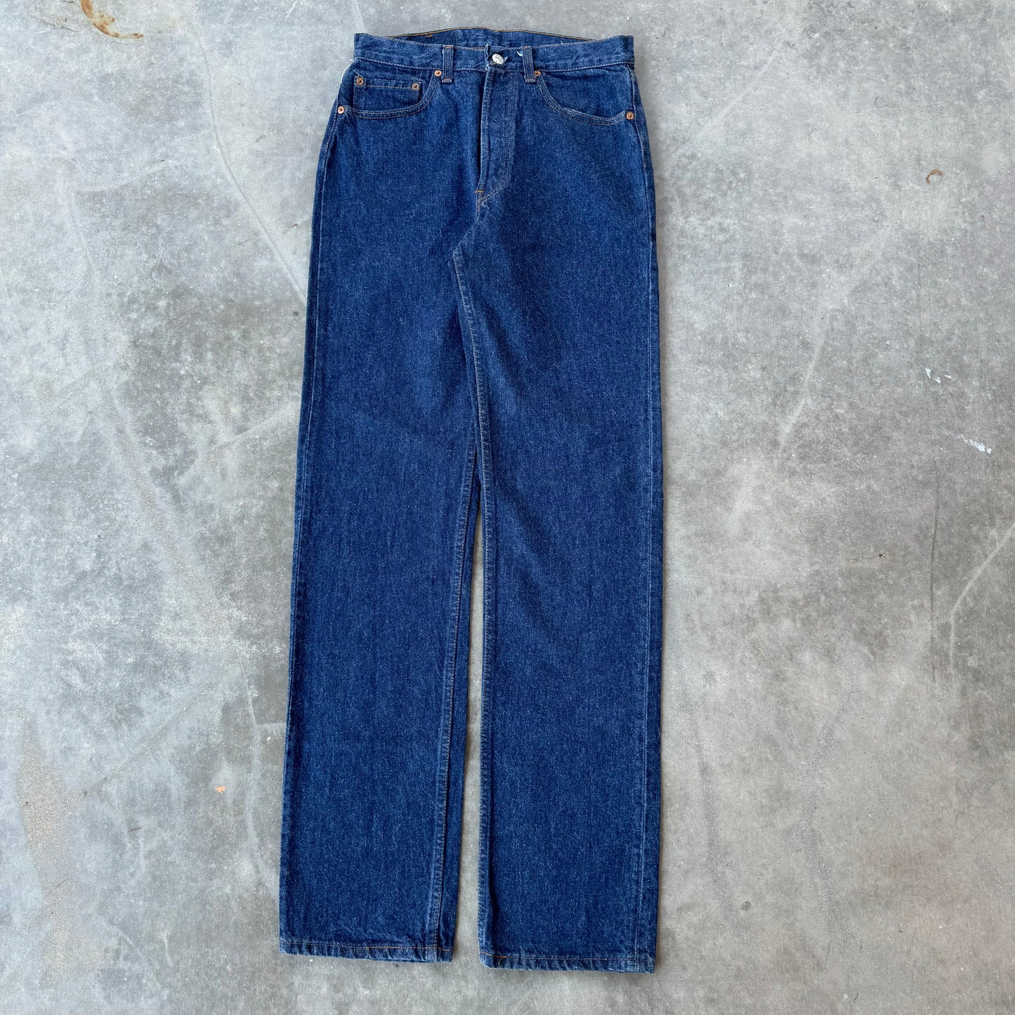 80s levi’s dark wash 501