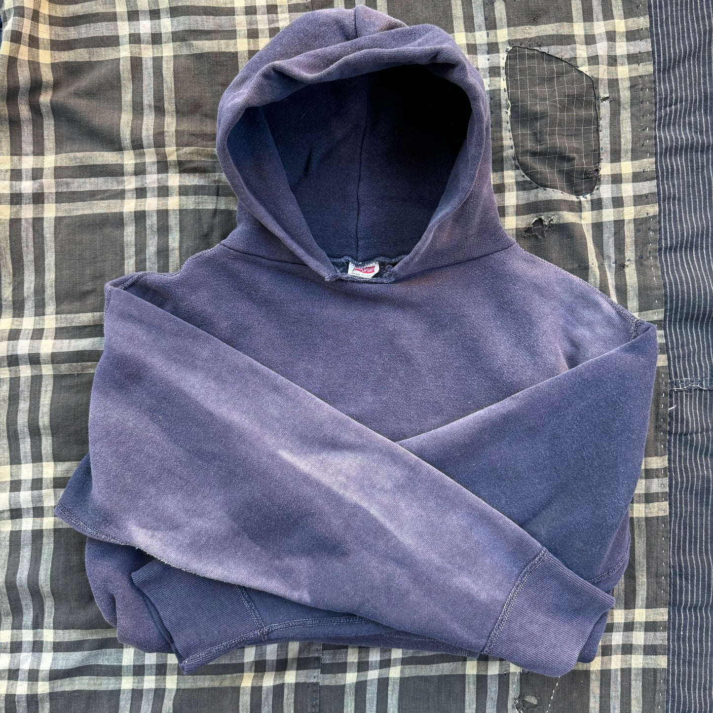 60s faded hanesport hoodie