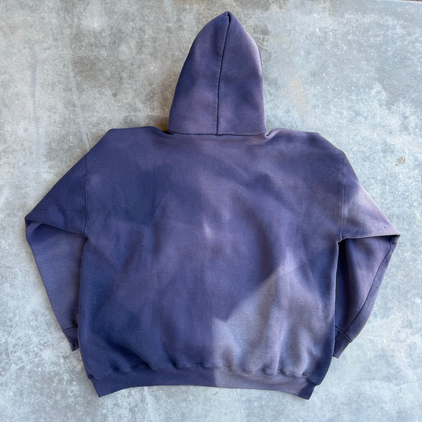 90s faded hoodie