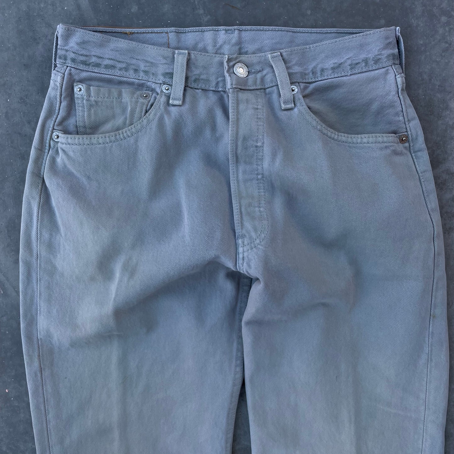 Levi’s 501 Made in USA Jeans - Slate Grey