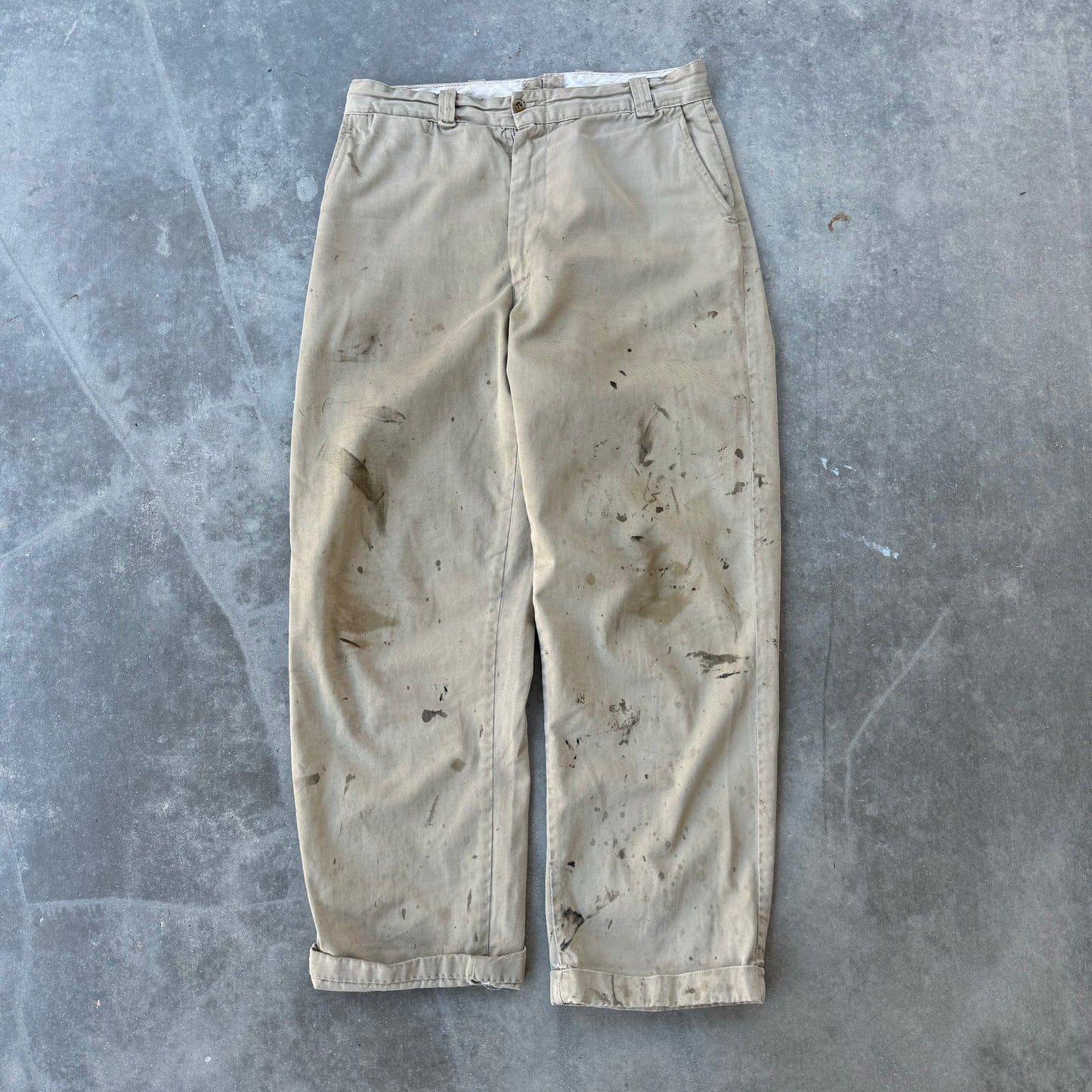 50s painted chinos