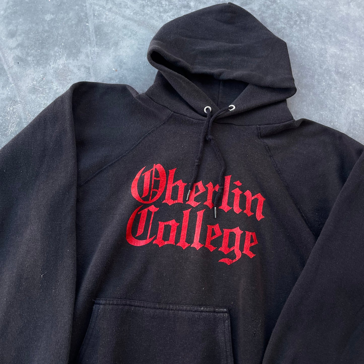 70s Oberlin College Pullover Hoodie